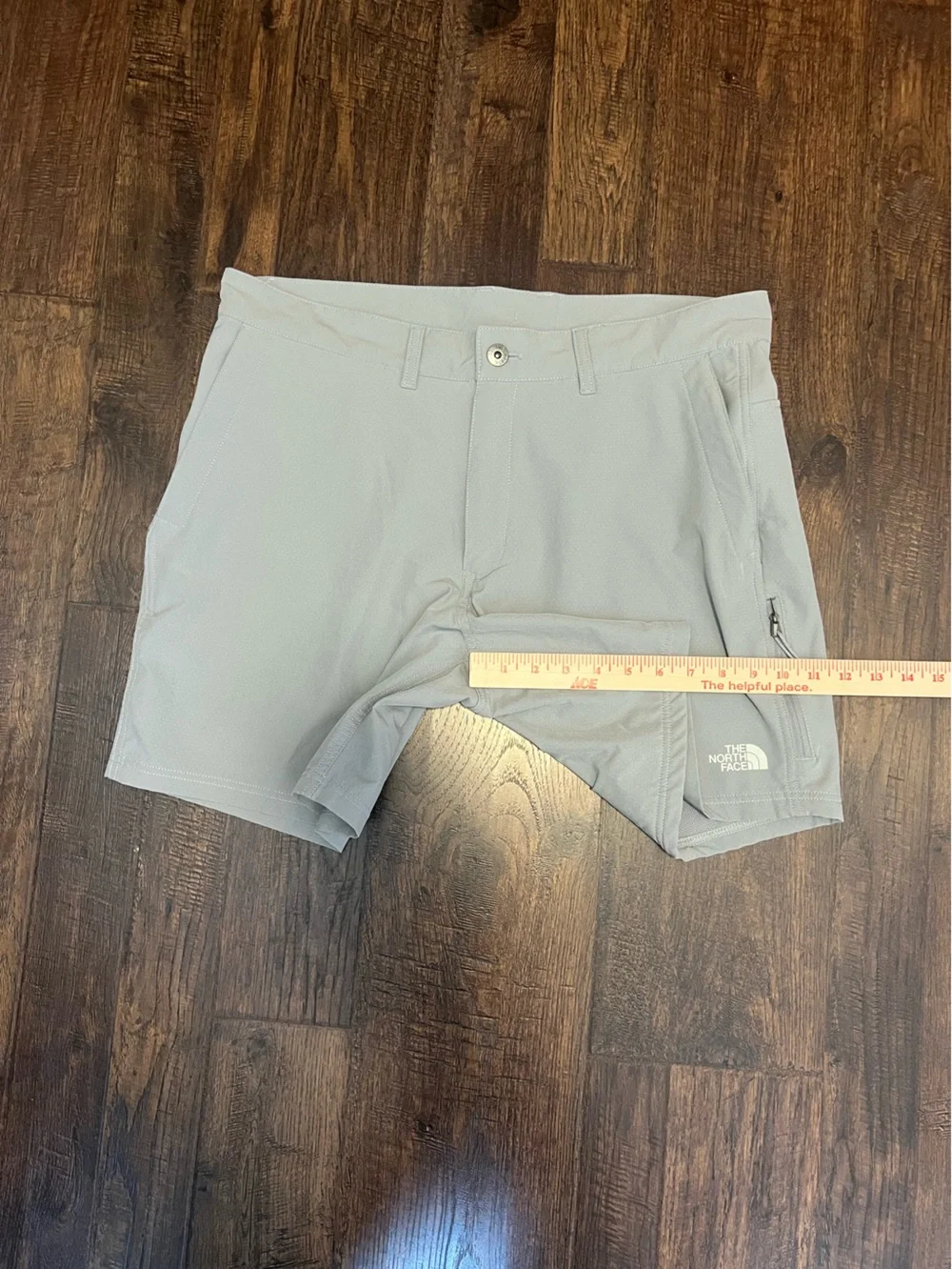 The North Face Men's Rolling Sun Packable Shorts Size 36 Color Gray